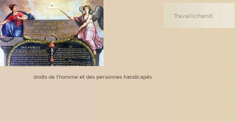Rappel des différents droits et libertés inscrits dans la déclaration des droits de l'homme et du citoyen 1789